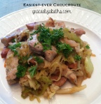 Easiest-ever Choucroute